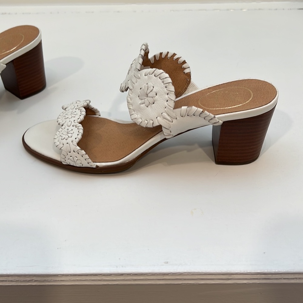 Jack Rogers Lauren mid heel sandals - Picture 3 of 4